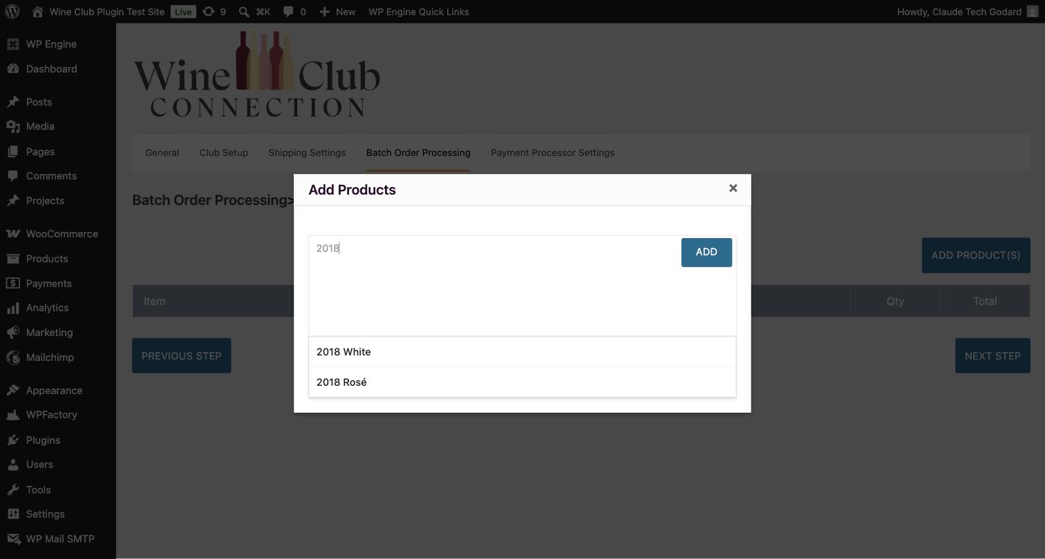 Add Products